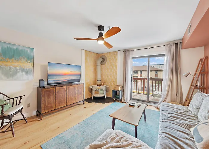 Boho Bay View Townhome W 2 King Hébergement de vacances Ocean City
