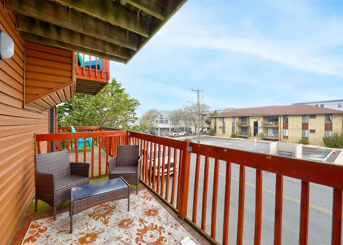 Hébergement de vacances Boho Bay View Townhome W 2 King Ocean City