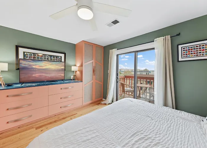 Hébergement de vacances Boho Bay View Townhome W 2 King Ocean City