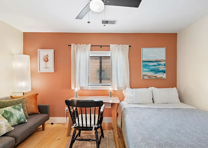 Boho Bay View Townhome W 2 King Hébergement de vacances *